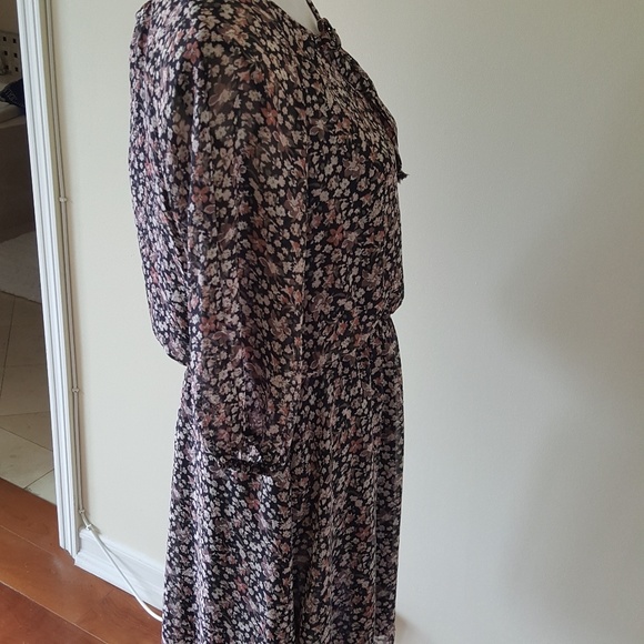 🎉New Floral Dress 3/4 Sleeve - Picture 4 of 7